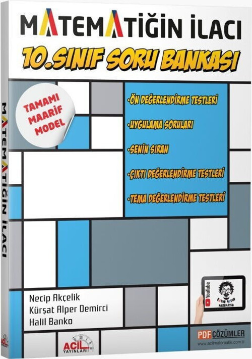 10. Sınıf Matematiğin İlacı Soru Bankası Acil Yayınları