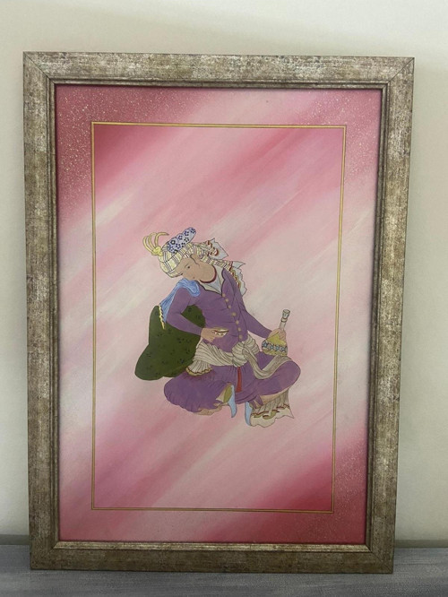 Levni Minyatür El Boyaması Tablo