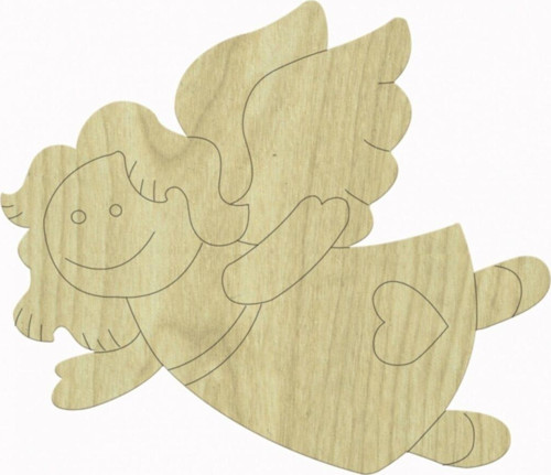 Süs Lazer Kesim Ürünler 9,5x7,5 Cm - Kd 168