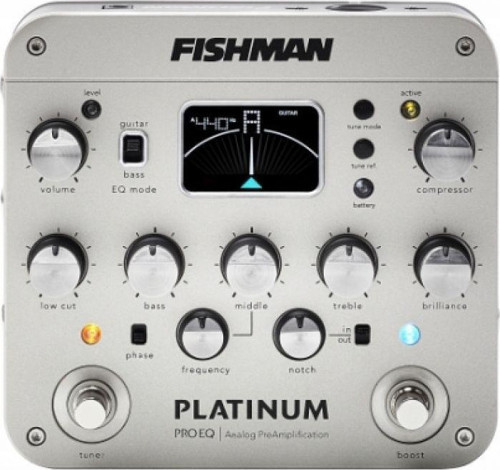 Platinum Pro EQ/DI Analog Preamp Pedalı