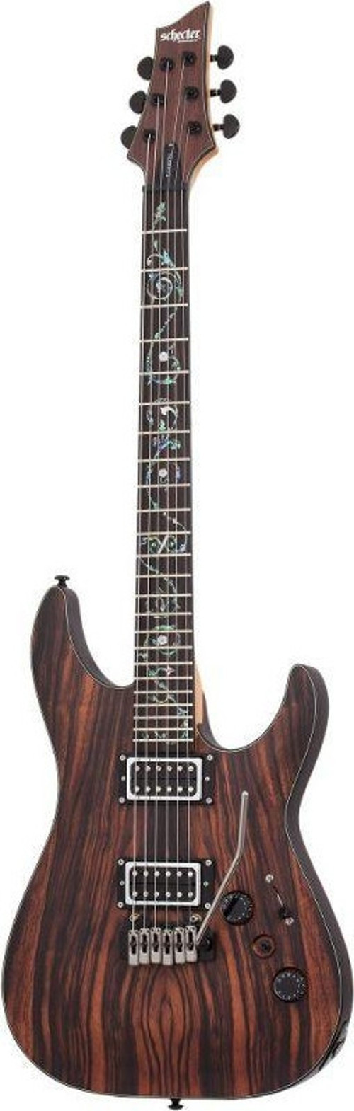 C-1 Exotic Ebony Elektro Gitar (Natural Satin)