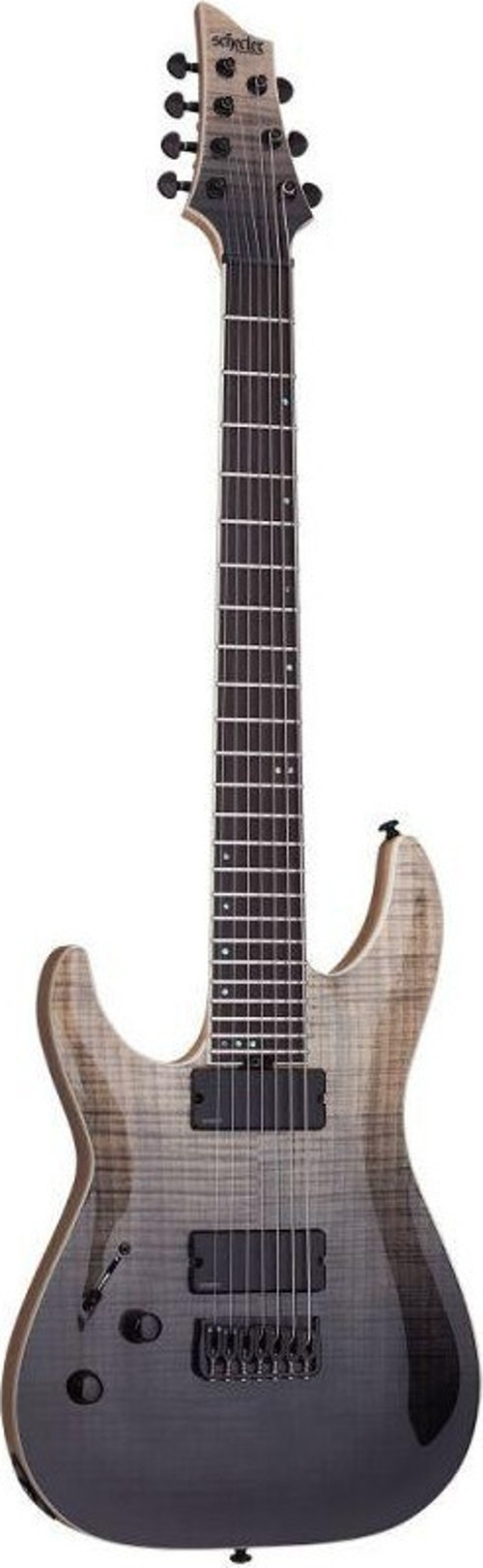 C-7 SLS Elite 7 Telli Solak Elektro Gitar (Black Fade Burst)