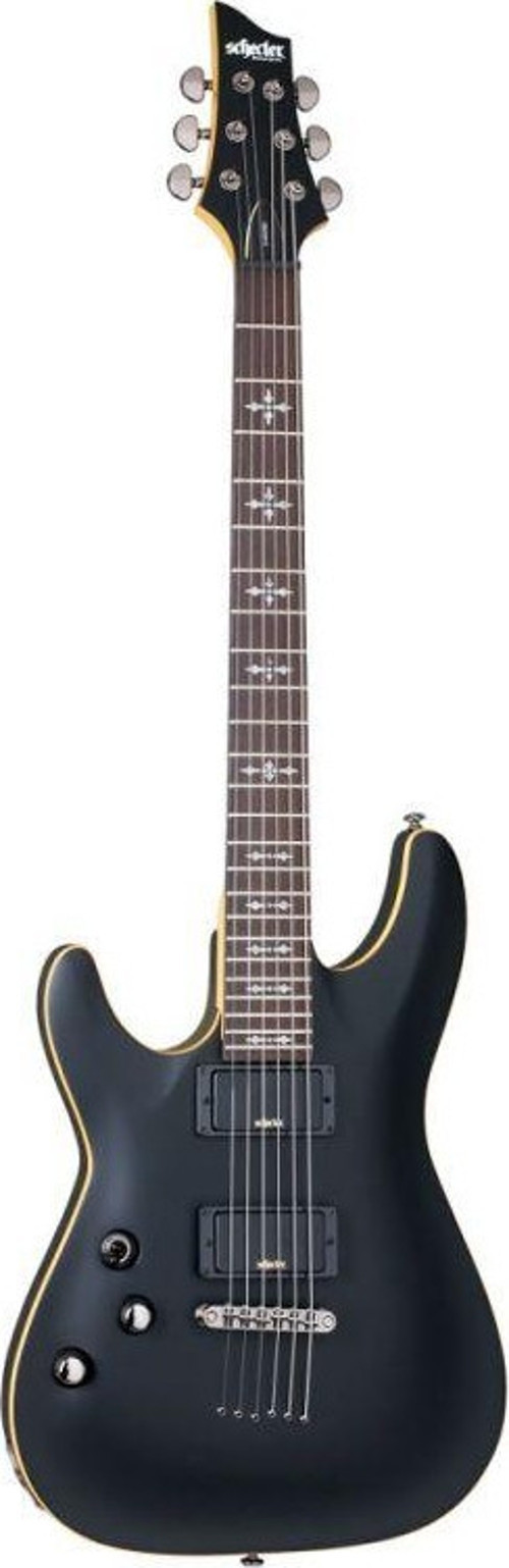 Demon-6 LH Solak Elektro Gitar (Mat Siyah)