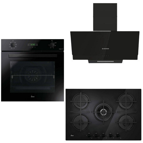 XL Siyah Ankastre Set ( HO3158B -HVG7PB/TK- Hdg9c2gbtk )