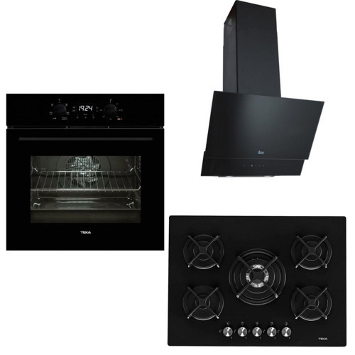 Siyah Ankastre Set ( HAK 625 BK BörekŞefim - ATV 60 Siyah - Hf Lux 70 5g Aı Al Tr Cı Ankastre Ocak )