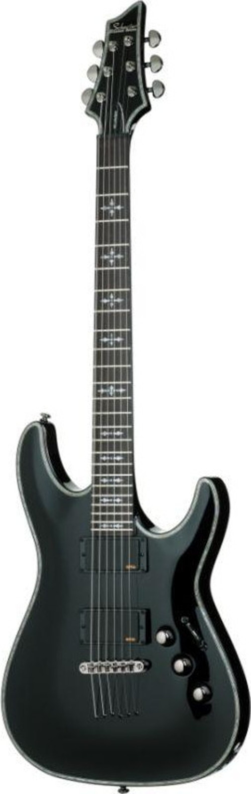 Hellraiser C-1 Elektro Gitar (Gloss Black)