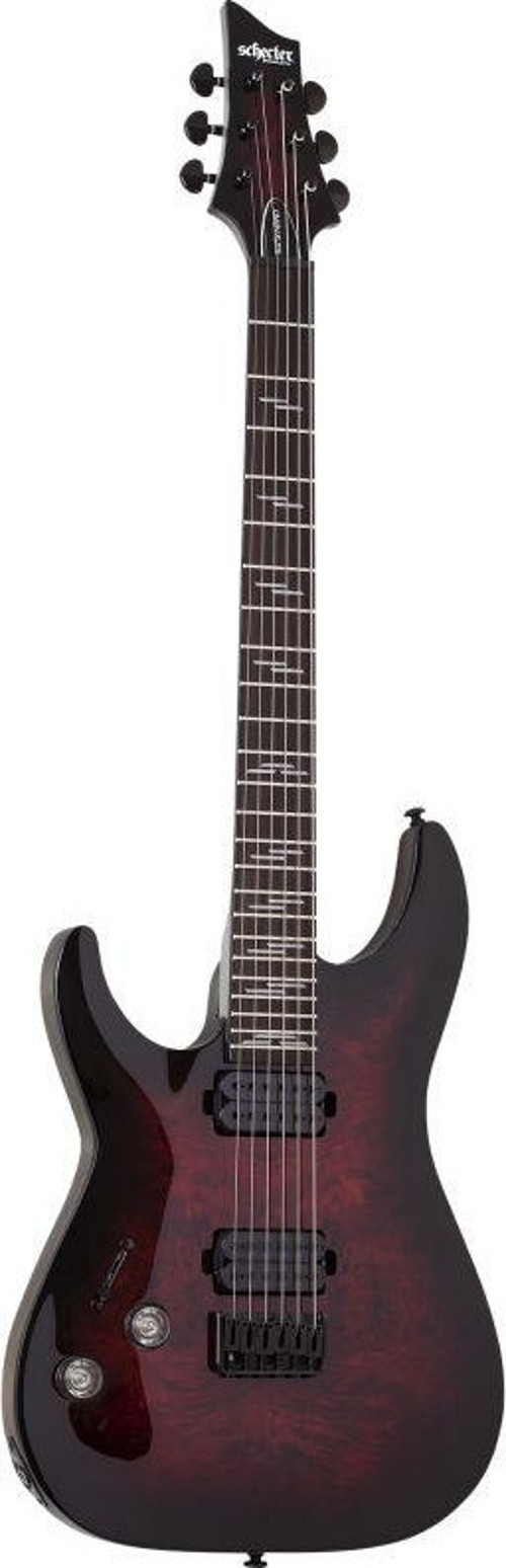 Omen Elite-6 Solak Elektro Gitar (Black Cherry Burst)