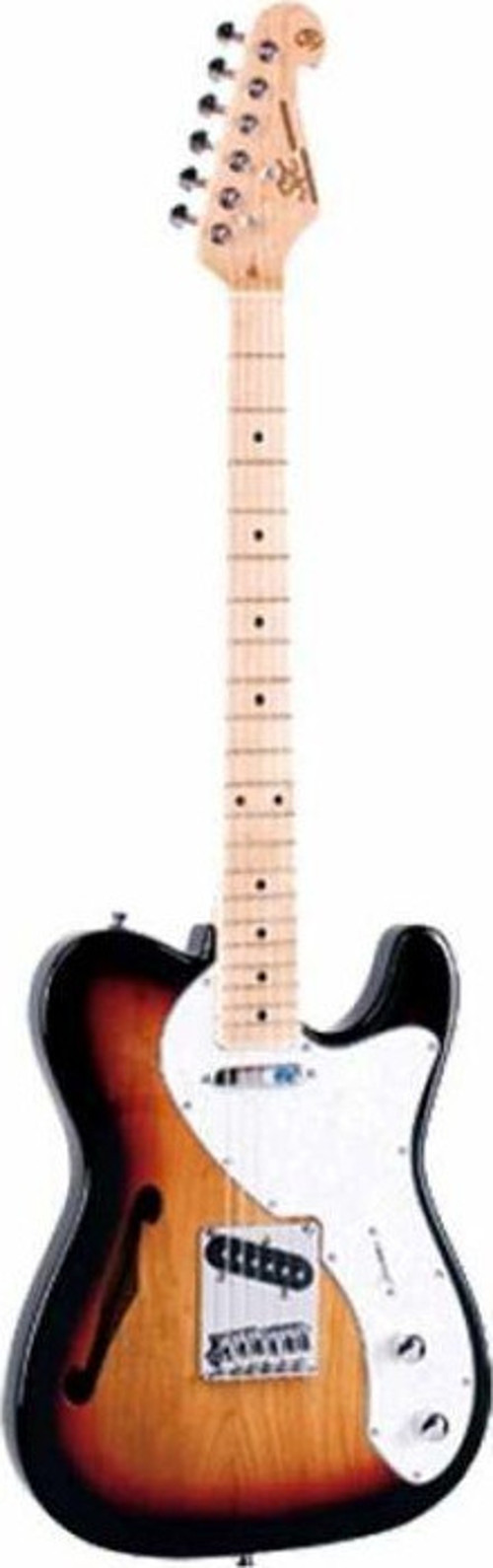 Telecaster Elektro Gitar (3-Tone Sunburst)