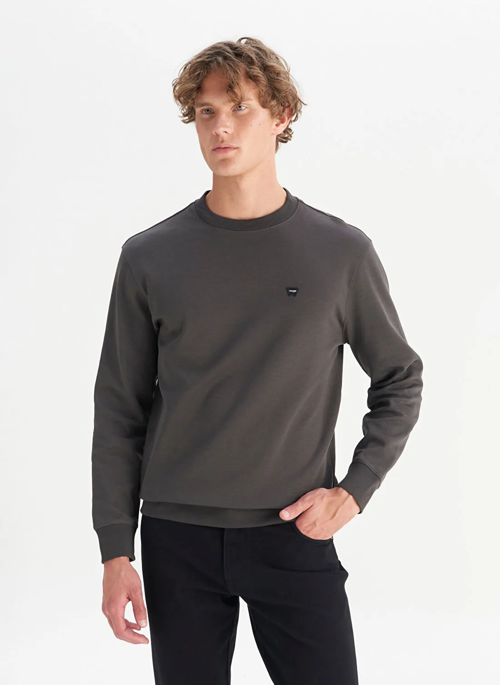 Erkek Regular Fit Antrasit Sweatshirt - W252025533W