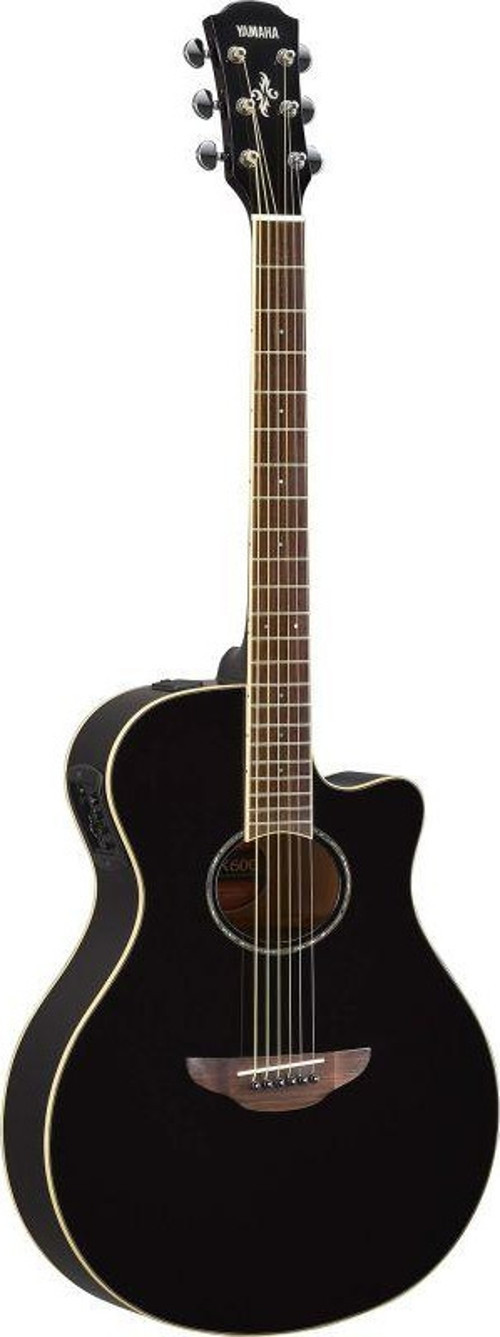 APX600BL Thin-Line Cutaway Elektro Akustik Gitar (Siyah)