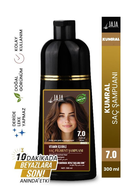 Vitamin İçerikli Saç Pigment Şampuanı Unisex 300 Ml 7.0 Kumral