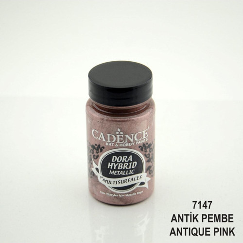 7147 Antik Pembe Dora Hybrid Metallic Akrilik Boya 90 ml
