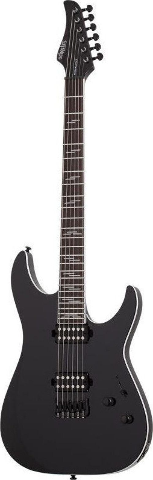 Reaper-6 Custom Elektro Gitar (Parlak Siyah)