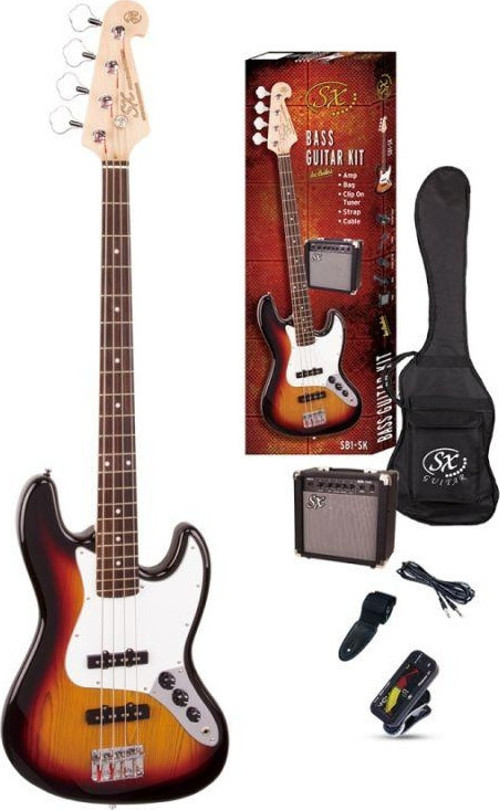 SB1-SK-3TS Bas Gitar Seti