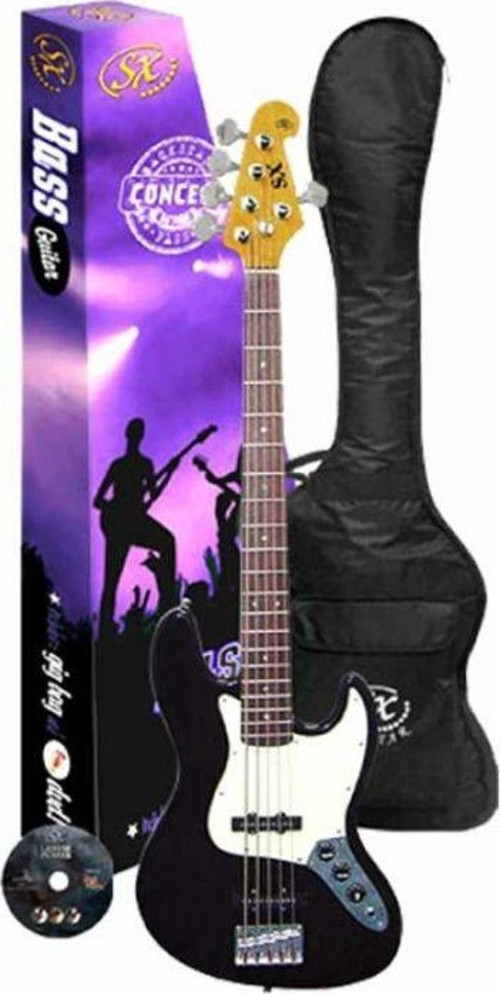 SJB62+/5/BK Bas Gitar (Siyah)