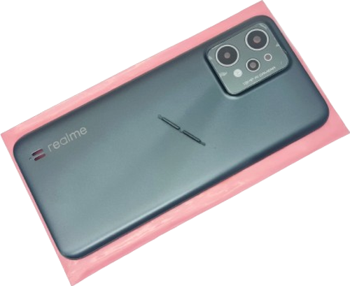 Oppo Realme C31 KASA Arka Pil Batarya Kapağı Siyah