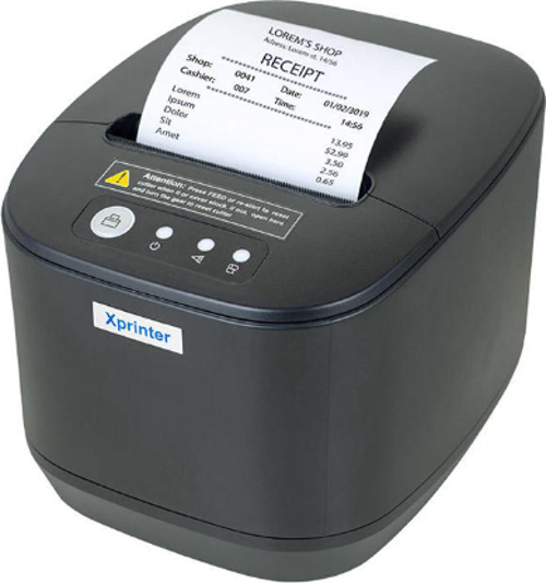 XP-T833L Direk Termal USB+Ethernet+Seri Barkod Yazıcı
