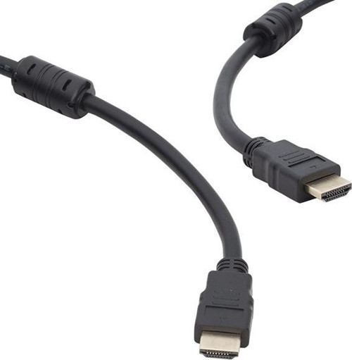 PLASTİK DÜZ SİYAH 15 METRE POŞETLİ HDMI KABLO