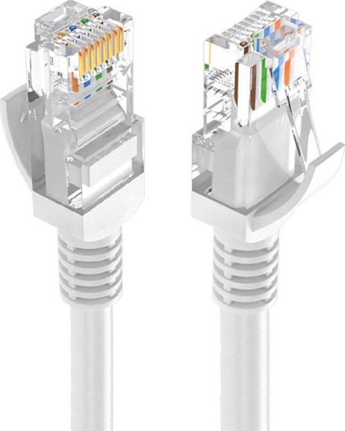FULLY 1 METRE POŞETLİ GRİ CAT5 KABLO