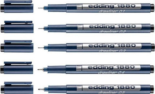 Teknik Çizim Kalemi 5’li Set