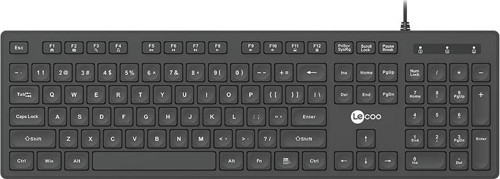LENOVO LECOO KB102 USB KABLOLU SİYAH Q KLAVYE