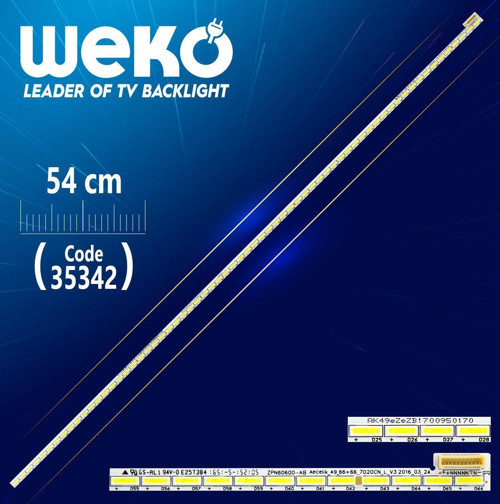 ZPN60600-AB , ARÇELİK_49_66+66_7020CN_L_V3 2016_03_24 66 LEDLİ 54 CM (WK-955)