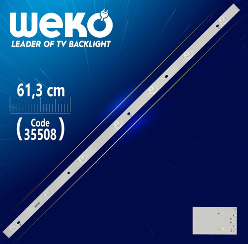 DLED BKR.1115-83 ADA - 7 LEDLİ 61.3 CM - (WK-155)