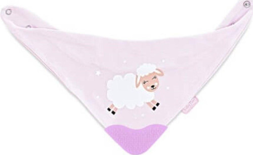 Baby Jem 374 Kuzu Baskılı Diş Kaşıyıcılı Fular Önlük