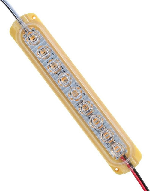 MODÜL LED 24V 1.2W PARLAK YANIP SÖNEN SARI 14X32.5MM 2835
