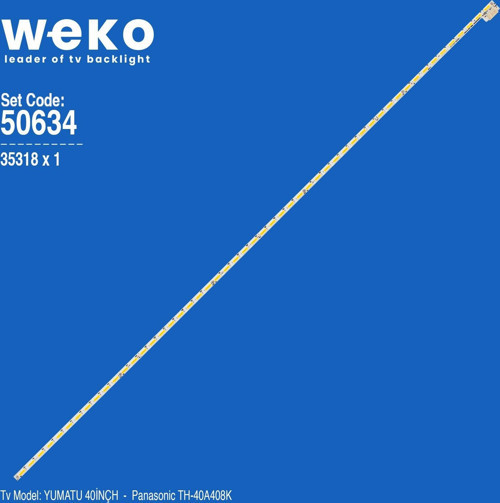 WKSET-5634 35318X1 V400HJ6-ME2-TREM1 1 ADET LED BAR (52LED)