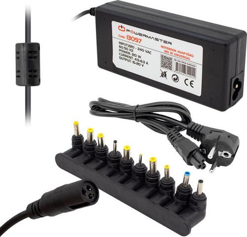 PM-13097 12V/15V/16V/18.5V/19V/19.5V/20V - 120 WATT 10 UÇLU UNIVERSAL AYARLI NOTEBOOK ADAPTÖR
