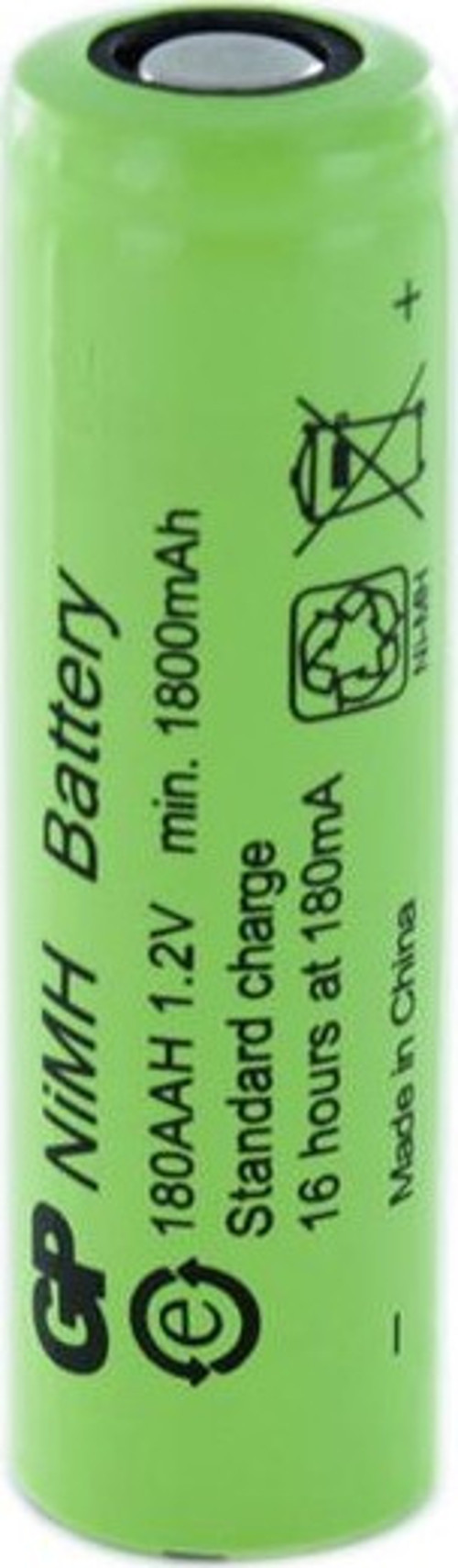 180AAH 1800 MAH DÜZ KAFA ŞARJLI KALEM PİL