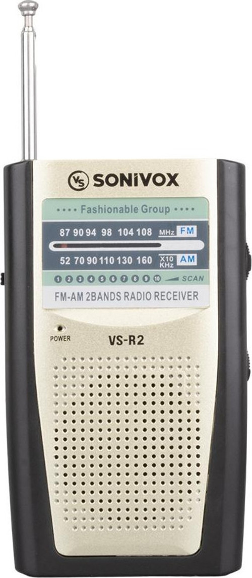 SONIVOX VS-R2 KREM RENK ANALOG RADYO