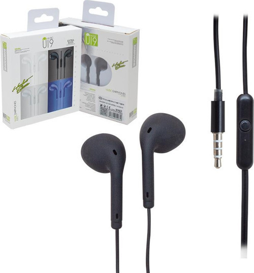 PM-3767 3.5 MM JACKLI MİKROFONLU SİYAH KULAK İÇİ KULAKLIK