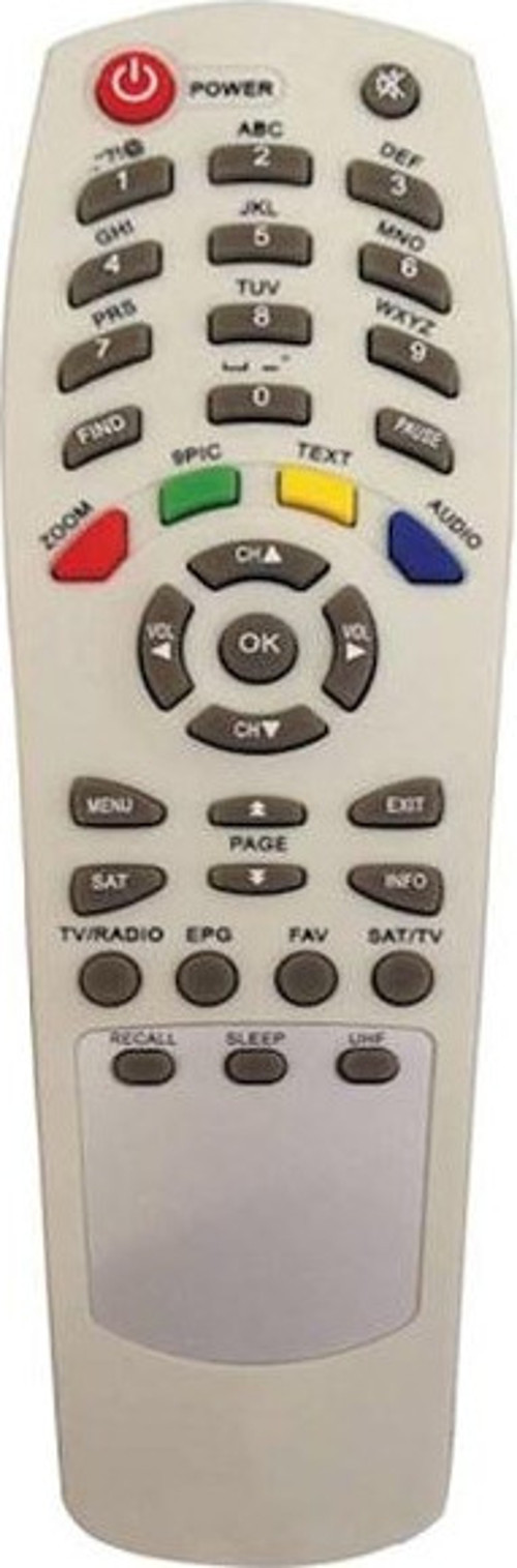 KR KAMOSONIC 6100 SERİSİ*CVS UYDU KUMANDASI (9754 KALIP)