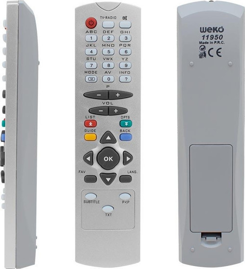 KR VESTEL DIGITURK DCR RC 2540 BEYAZ UYDU KUMANDASI (11950=7864)