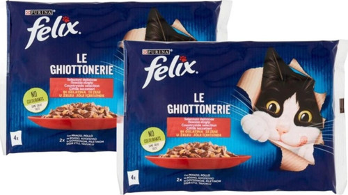 Multipack Sığır Ve Tavuk Etli Yetişkin Yaş Kedi Maması 4X85Gr 2 Adet