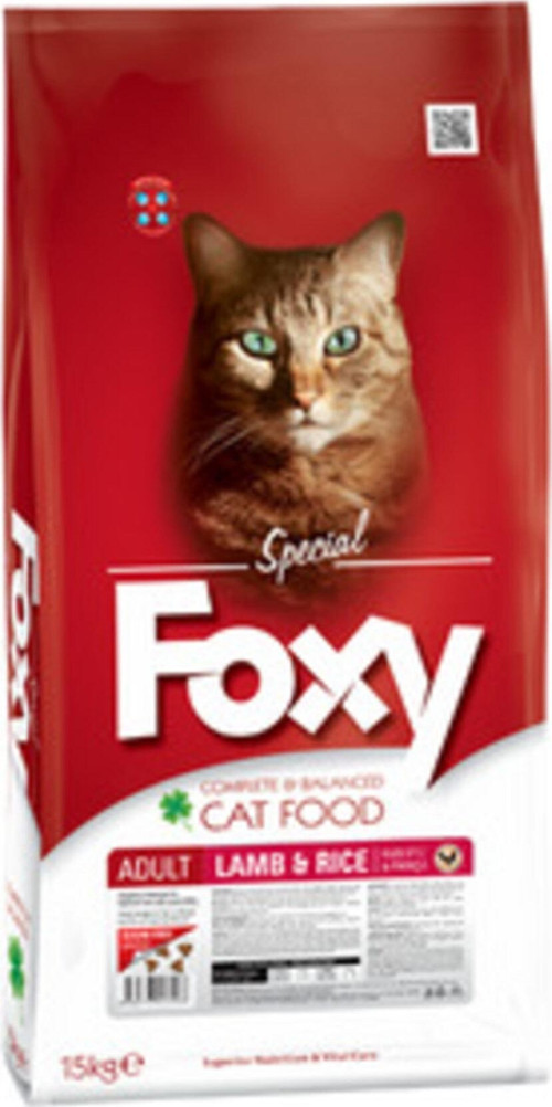 Yetişkin Kedi Maması Tam & Dengeli Kuzu Etli Ve Pirinçli ? (15 Kg)