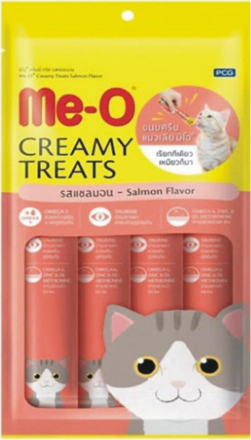 Creamy Treats Salman Flavor Somon Balıklı Ödül Maması 4X15 Gram