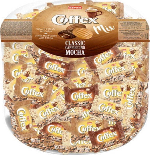 Coffex Mix (Kahve-Cappuccino-Mocha) 1000 Gr. (1 Silindir Kutu)