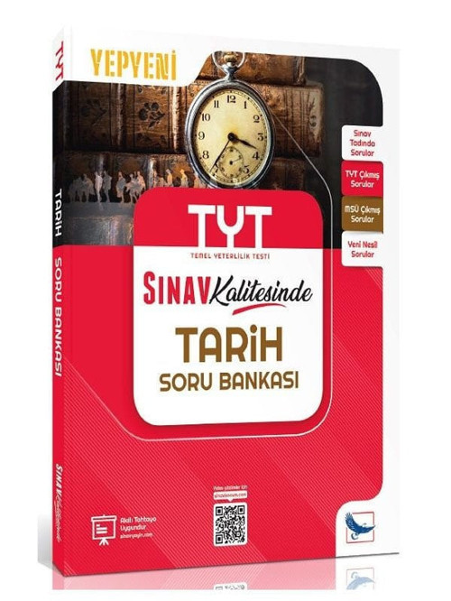 Sınav Yayınları YKS TYT Tarih Sınav Kalitesinde Soru Bankası