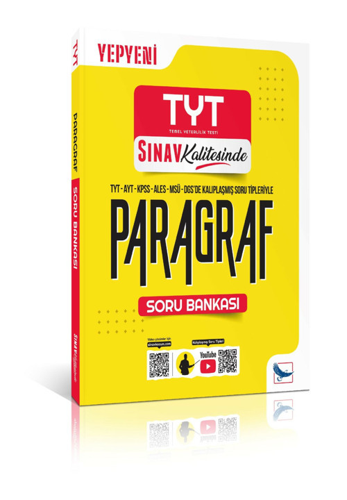 Sınav Yayınları Sınav Kalitesinde TYT AYT KPSS ALES MSÜ DGS Paragraf Soru Bankası