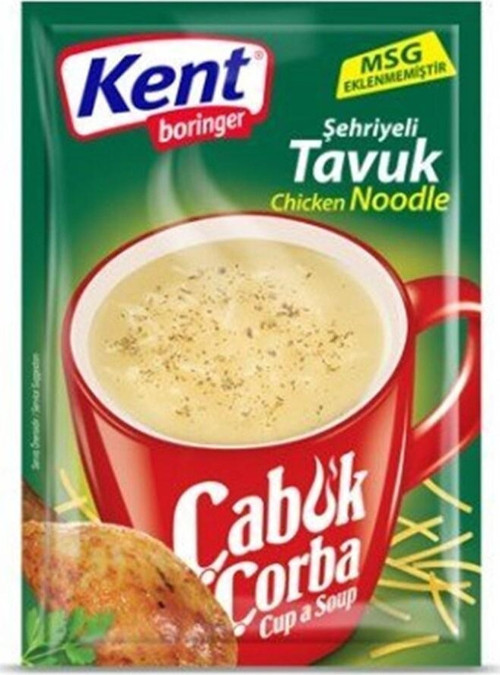 Çabuk Çorba Şehriyeli Tavuk 17 Gr 4'Lü