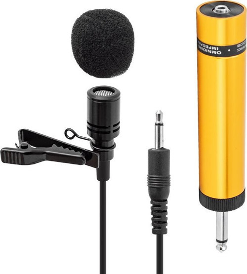 MAGICVOICE MV-445 600 OHM 5 METRE KABLOLU ÇANTALI YAKA MİKROFONU