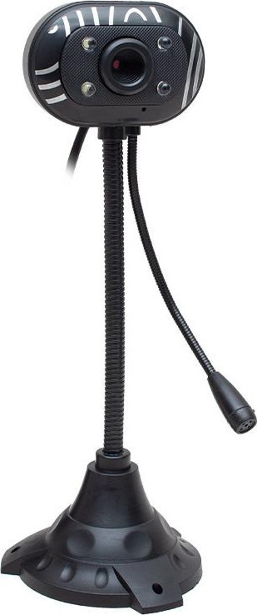 PWR-2967 CMOS 640X480 MİKROFONLU 4 LEDLİ USB WEBCAM PC KAMERA