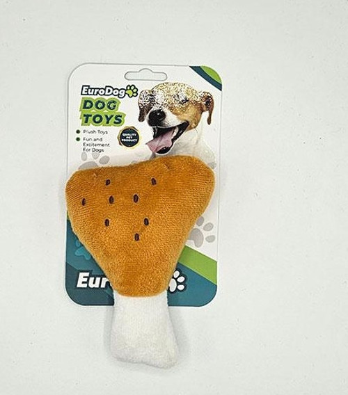 Peluş Etli But Köpek Oyuncağı 14x10 Cm