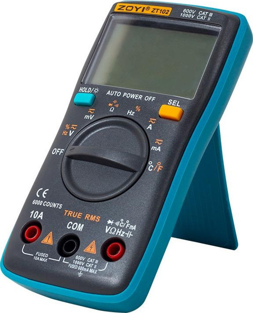 ZOYI ZT-102 TRUE RMS DİJİTAL ÖLÇÜ ALETİ