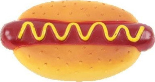 Vinyl Hot Dog Köpek Oyuncağı