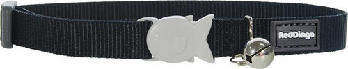 Reddingo Klasik Siyah Kedi Boyun Tasması 12mm / 20-32 cm