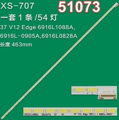 WKSET-6073 13974X1 37 V12 EDGE REV1.1 1 1 ADET LED BAR (54LED)